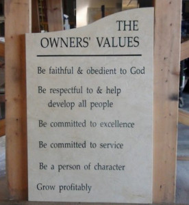 JPI Owner's Values