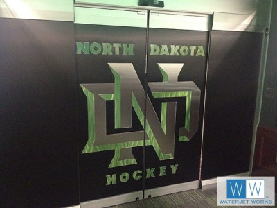 University of North Dakota Locker Room Doors