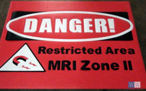 2017 Danger - Restricted Area Sign