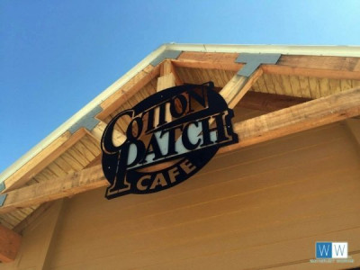 Cotton Patch Cafe Sign