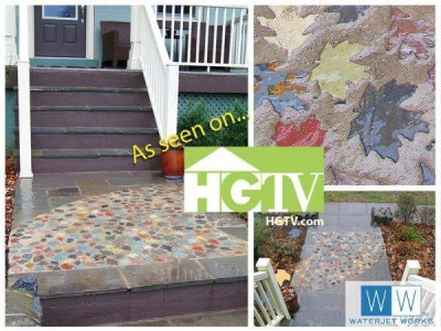 Leaves365 for your Walkway Simple: Do It Yourself ! As seen on HGTV