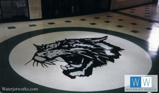 1999 Tarkett Tiger School Logo
