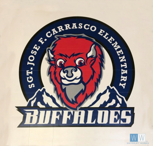 2019 SGT. Carrasco Elementary  School Logo