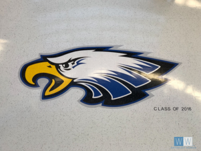 2018 Decatur ISD Eagle Head School Logo